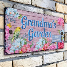 Grandmas Garden Sign House
