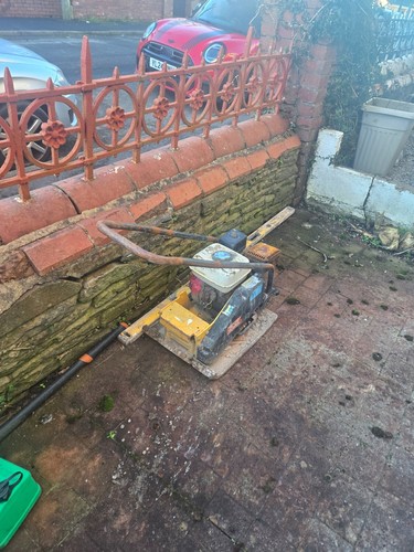 Whacker plate