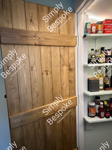 Pine ledged doors 40mm - pine,