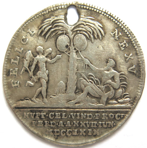 Silver token 1769 vienna - vienna,, at
