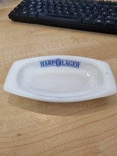 Harp lager ashtray white - harp,