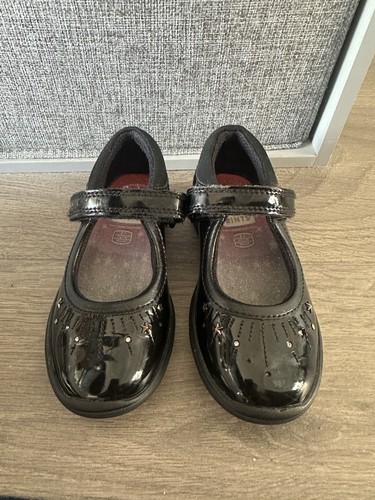 Clark girls patent black - girls,