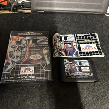 T2 The Arcade Game Sega Mega Drive Game Complete w/ Box & Manual PAL nice 