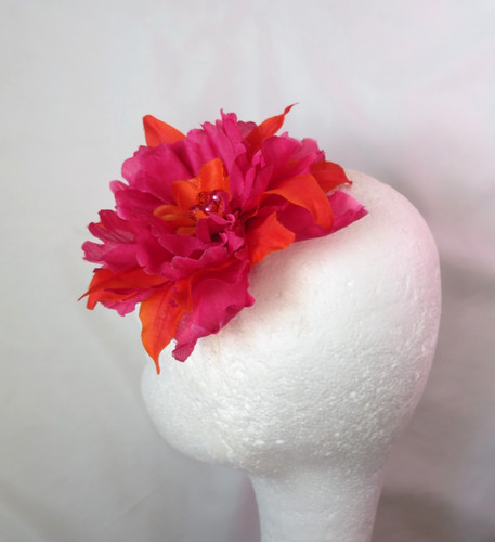 Cerise pink dark - pink, orange