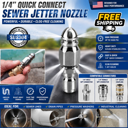 Female npt pressure - 1/4",