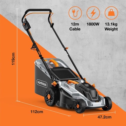 Vonhaus 1800w electric - 1800w, corded