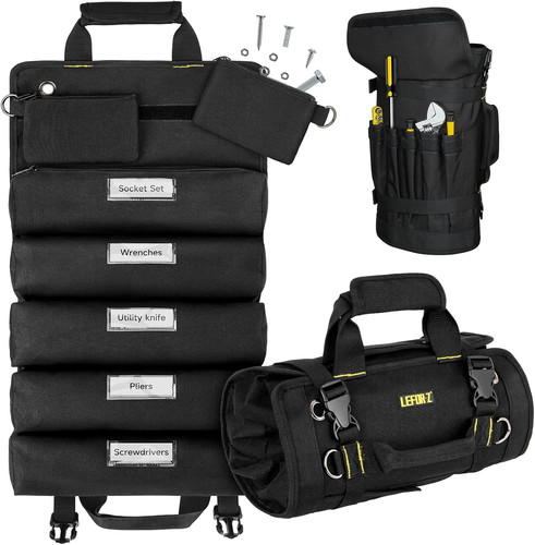 Tool roll bag - up,
