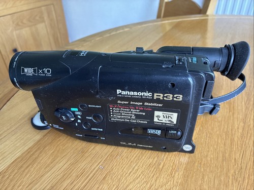Panasonic r33 vhs movie camera - r33,