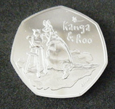 50p COIN 2022 KANGA AND ROO -