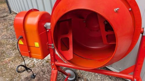 Portable electric concrete
