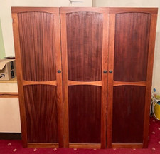 Three Wooden Wardrobe Doors