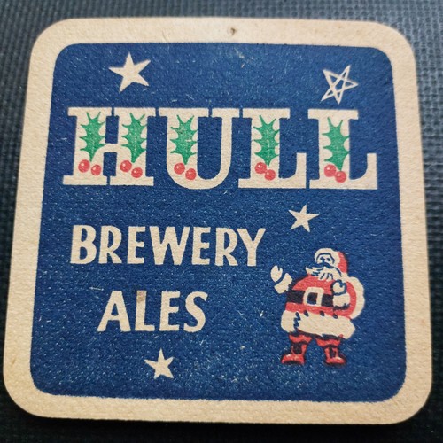 Hull brewery beer mat cat - hull,