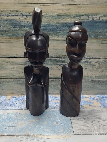 Vintage wooden african - wooden,