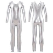 Girls shiny round neck - girls,