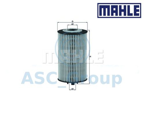 Genuine mahle oil filter - genuine,