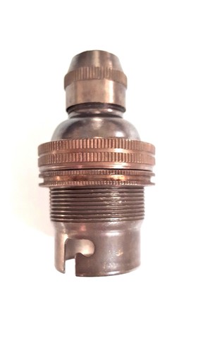 Large bayonet lamp holder - , with