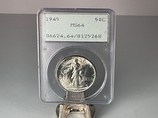 1945 WALKING LIBERTY HALF
