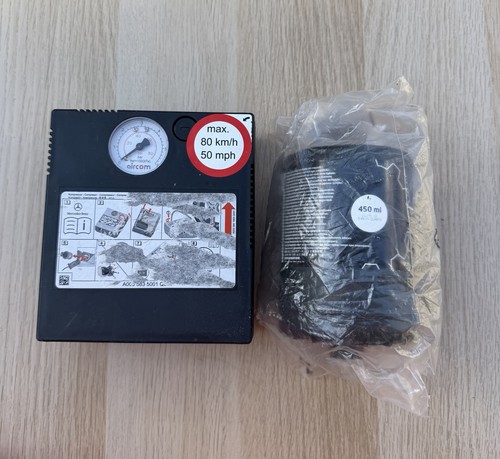 Mercedes mobile tyre pump - mercedes,