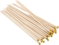 SUPVOX 50pcs Natural Wood