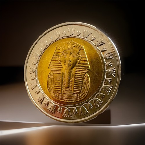 Royal coin king - coin, golden