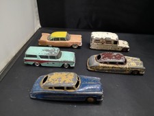 M550-DINKY TOYS LOT OF FIVE MODELS INC HUDSON SEDAN