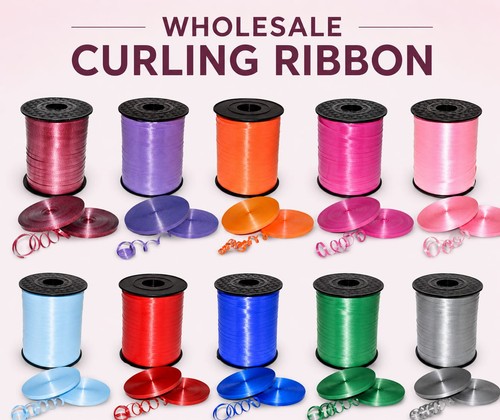 Curling balloon ribbon - curling,