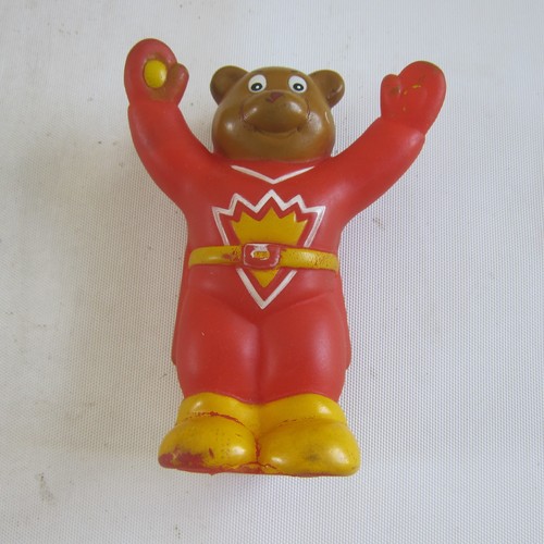 Super ted vintage squeaky toy - super,