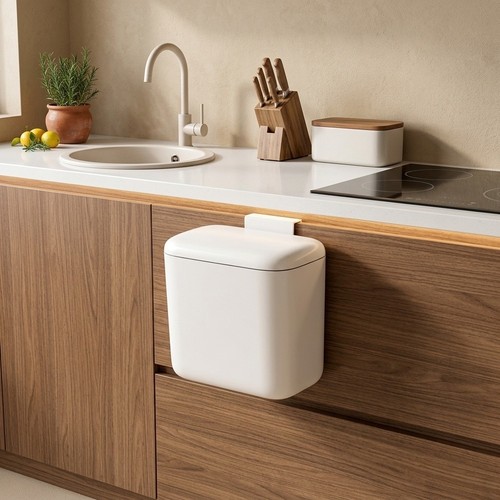 Worktop hanging bin - hanging, with