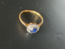 Antique Sapphire And Diamond