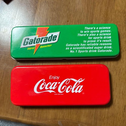 Gatorade coca cola pencil case - gatorade,