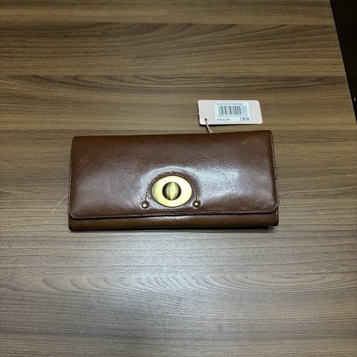 Fiorelli brown leather slim - brown,