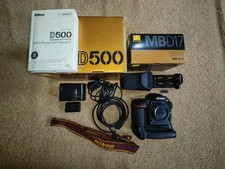 Nikon D500 DX DSLR with MB-D17 Grip | 131365K Shutter | Very Good Used Condition