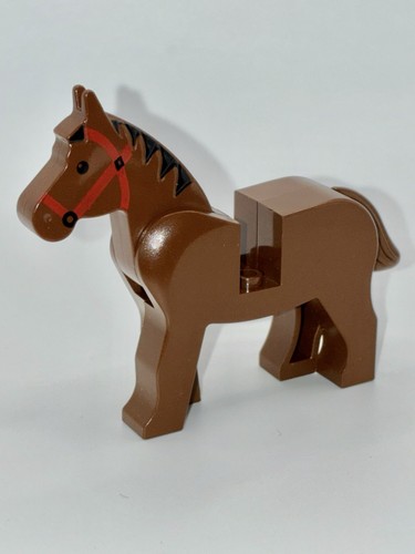 Lego brown horse - lego, animal