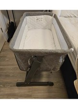 Babylo Cozy Sleeper Crib Cot Baby Bed with Mattress And Lamaze The Peacock