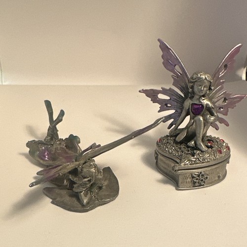 Fairy pixie trinket box - trinket,