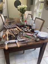 Collection Of Baking & Kitchen Utencils /whisks,spoons Potato Ricer & Many More