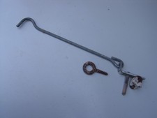 LONG METAL GATE HOLDER HOOK GALVENISED FINISH