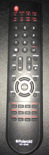 Polaroid 6049 dvd combo - rc-6049,