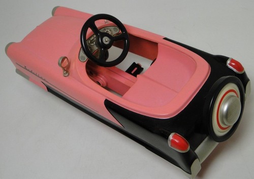 Cadillac mini pedal car - car, metal