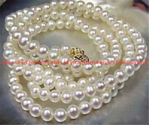Beautiful natural 8mm white - beautiful, 7-8mm