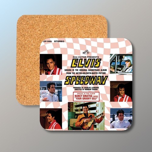 Elvis speedway cork backed - speedway,