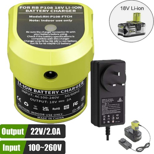 Fast charger for - uk, ryobi