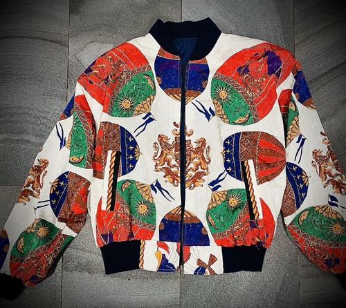 Vintage 90s baroque - vintage, silk