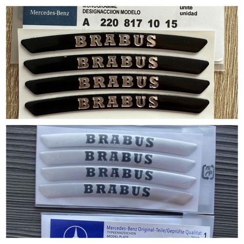 New brabus wheel badge - new,