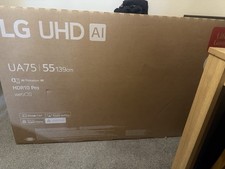 LG 55 UHD 4K Smart TV Model UA75 (2025 Edition) Freeview Play