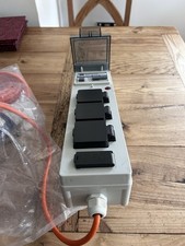 Eurohike Mobile Mains Kit 15m Cable Built in RCD x3 UK Pin Sockets camping tent