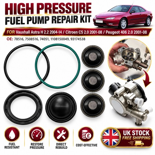 High pressure fuel pump - pump, error