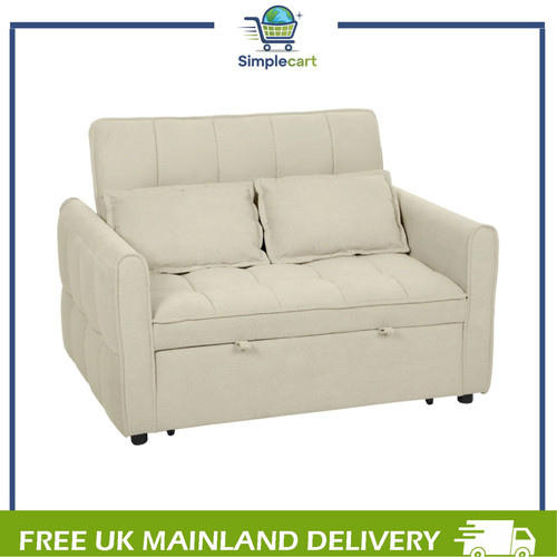 Seater sofa bed in - sofa, 3-in-1