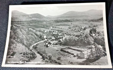 BRAITHWAITE and HELVELLYN  a vintage Black & White picture postcard, written on.