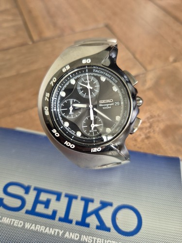 Rare seiko chronograph - rare, 100m